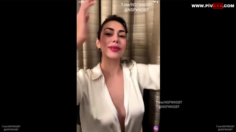 Kısmetse Olur Şeydanur Tunç İfşa Canlı Yayın Dekolte Veriyor