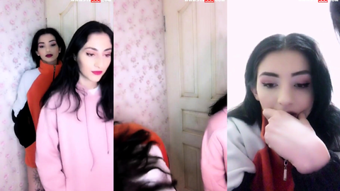 Tango Derya ve esmer arkadaşı odada yakınlaşıyor